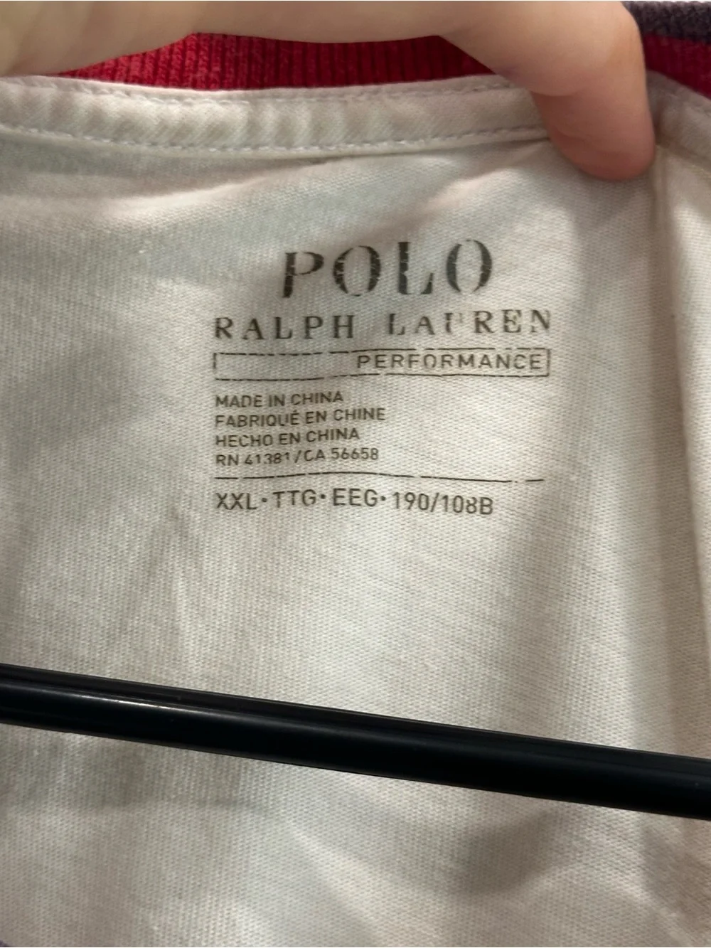 Ralph Lauren Polo Oversized Beige Graphic Tee Retro Style Mens XXL Preppy